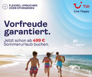 7 Nächte inkl. Flug jetzt schon ab 499€