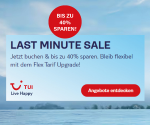 Last Minute Sale: Bis zu 40% Rabatt