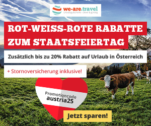 Bis zu 20% Rabatt auf Urlaubsgutscheine österreichische Hotels