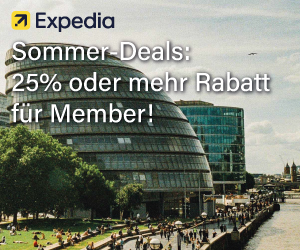 25% Rabatt bei vielen Hotels
