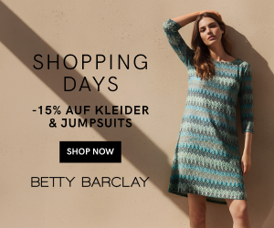Shopping Days: 15% Rabatt auf Kleider & Jumpsuits