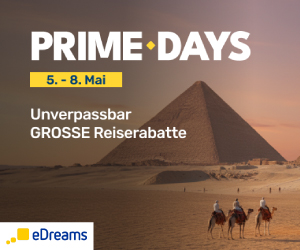 Prime Days: Unverpassbar große Reiserabatte