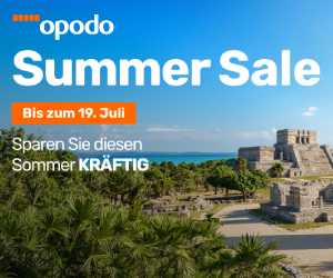 Summer Sale: Kräftig sparen!
