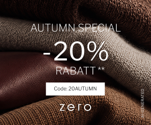 Autumn Special: 20% Rabatt